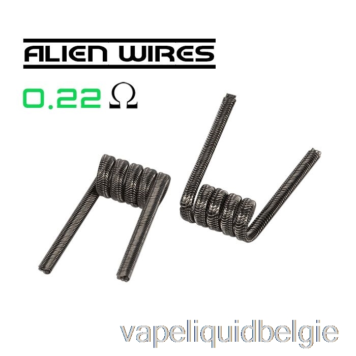 Vape België Wotofo Comp Wire - Voorgebouwde Spoelen 0.22ohm Alien - Verpakking Van 10